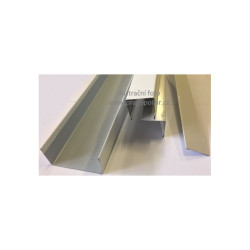 Lišta U / 080x040x080 / 2,0 m