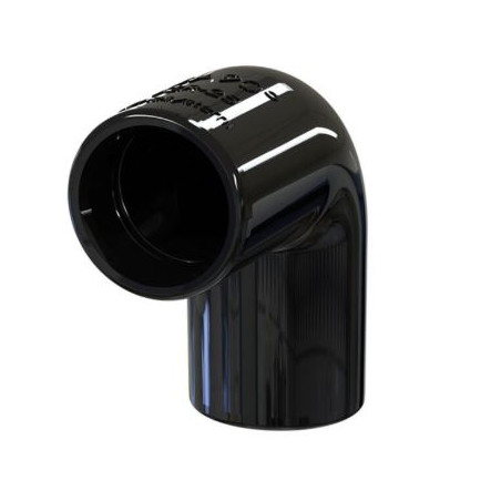 Koleno rohové / CA-90° / TCR21 BLACK