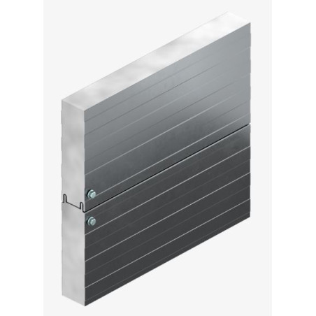 PIR 80 mm INOX / INOX 1150 mm / 1m²