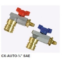 Ventil červený CX-AUTO-R1/4SAE