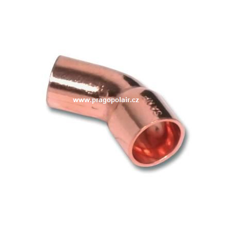Oblouk CU 45° pr. 54 mm-5040