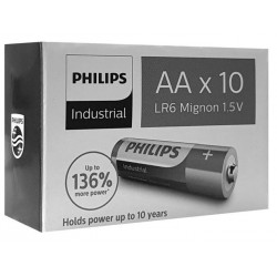 Baterie / PHILIPS / AA / 10 ks